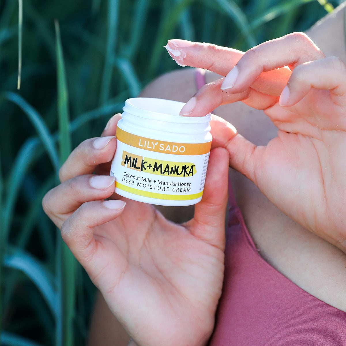 LILY SADO MILK+MANUKA™ Coconut Milk & Manuka Honey Face Moisturizer