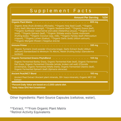 Premier Research Labs Multi-Vitamin - Immune, Brain & Heart Support | with Prebiotics and Postbiotics | Vegan Capsules for Men & Women. Gluten & Soy Free - 120 Plant-Sourced Capsules