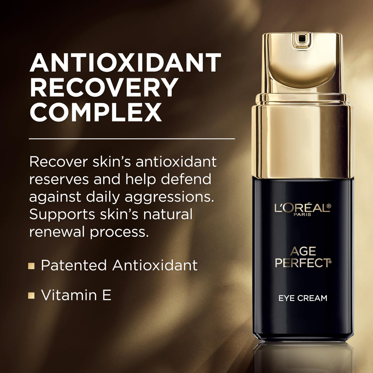 L'Oreal Paris Age Perfect Cell Renewal Eye Cream (0.5 fl oz) – Advanced Anti-Aging Treatment for Dark Circles & Puffiness