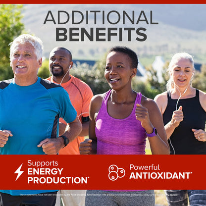 Qunol Ultra CoQ10 100mg Softgels- 3x Better Absorption, Antioxidant for Heart Health