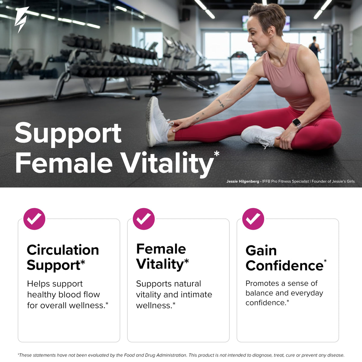 Inno Drive for Her Hormone Balance & Libido Support for Women, 30 Servings