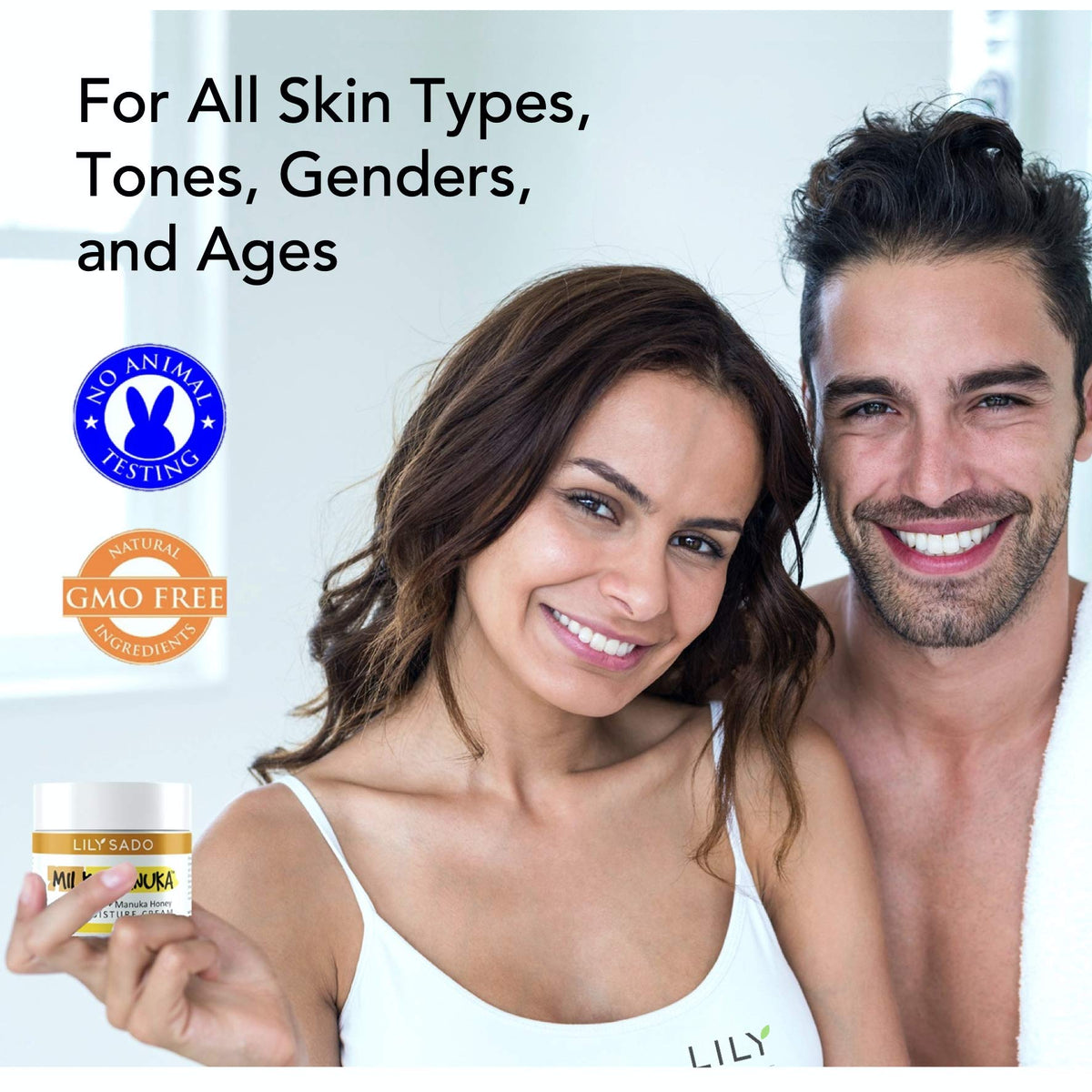 LILY SADO MILK+MANUKA™ Coconut Milk & Manuka Honey Face Moisturizer