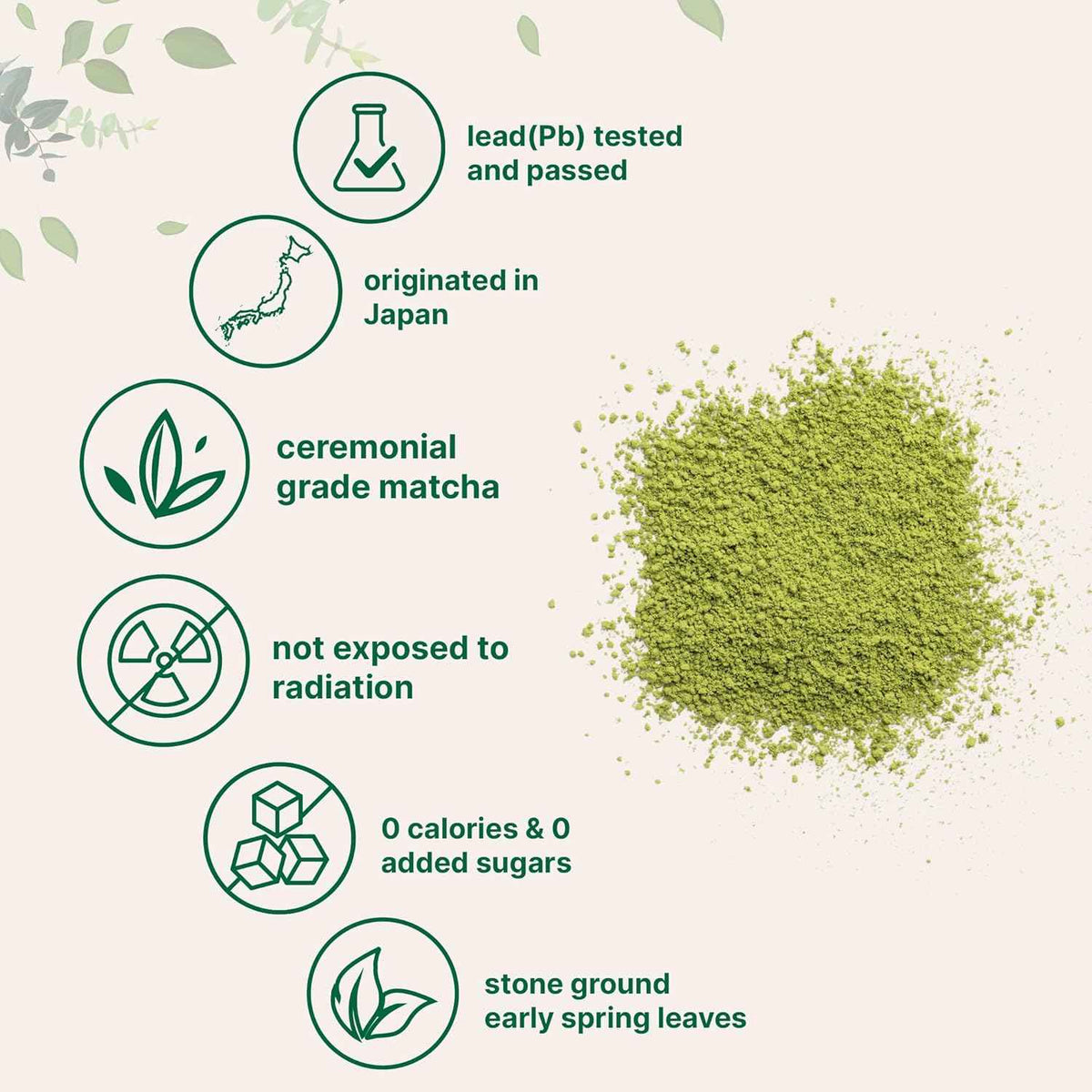 Micro Ingredients Organic Ceremonial Grade Matcha Powder, 100 Servings - Authentic Japanese First Harvest Matcha Green Tea Powder For Barista-Grade Latte, Beverage & Baking