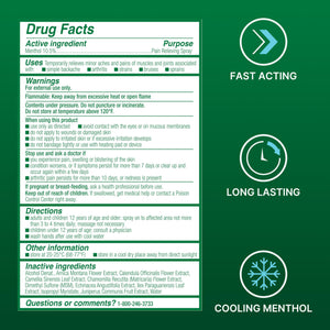 Biofreeze Pain Relief Spray, Arthritis Pain Reliever, Knee & Lower Back Pain Relief, Sore Muscle Relief, Neck Pain Relief, 2 Pack (4 FL OZ Biofreeze Menthol Spray) BiofreezeBuy Supplements Australia