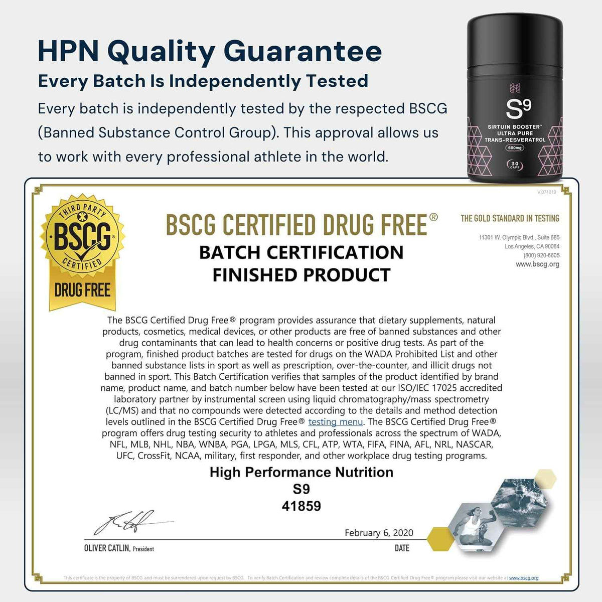 HPN S(9) Trans-Resveratrol for Antioxidant & Sirtuin Support, 30 Caps - Ultra-pure trans-resveratrol antioxidant formula supports sirtuin activity and healthy aging; 30 capsules.