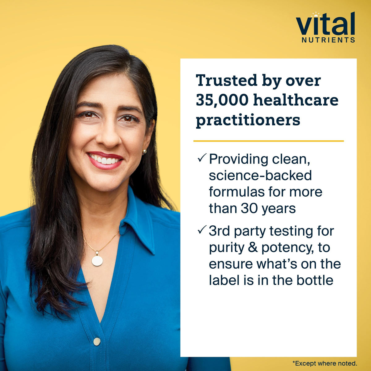Vital Nutrients Multi-Nutrients (No Iron or Iodine) - Comprehensive Vegetarian Daily Multivitamin and Mineral Formula with Potent Antioxidants* - Gluten, Dairy, Soy Free - Non-GMO - 180 Capsules