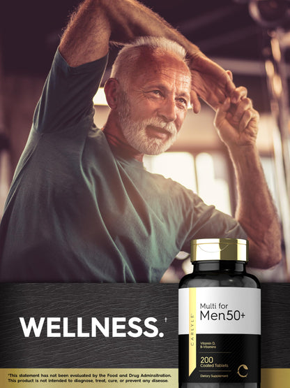Carlyle Multivitamin for Men 50+ | 200 Count