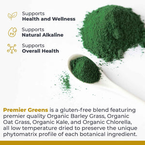 Premier Research Labs Greens Capsules - Super Greens Capsules, Greens Supplements, Super Greens Pills for Wellness, Veggie Pills with Leafy Greens, Kale, Chlorella - 150 Vegetarian Capsules