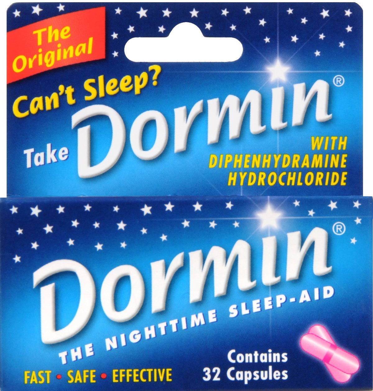 Dormin Nighttime Sleep Aid, 72 Capsules
