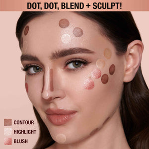 Charlotte Tilbury Beauty Light Wand Liquid Highlighter Makeup - Soft-Focus Highlighter & Blush for Cheeks - Pearlescent, Weightless Radiant Finish - Spotlight