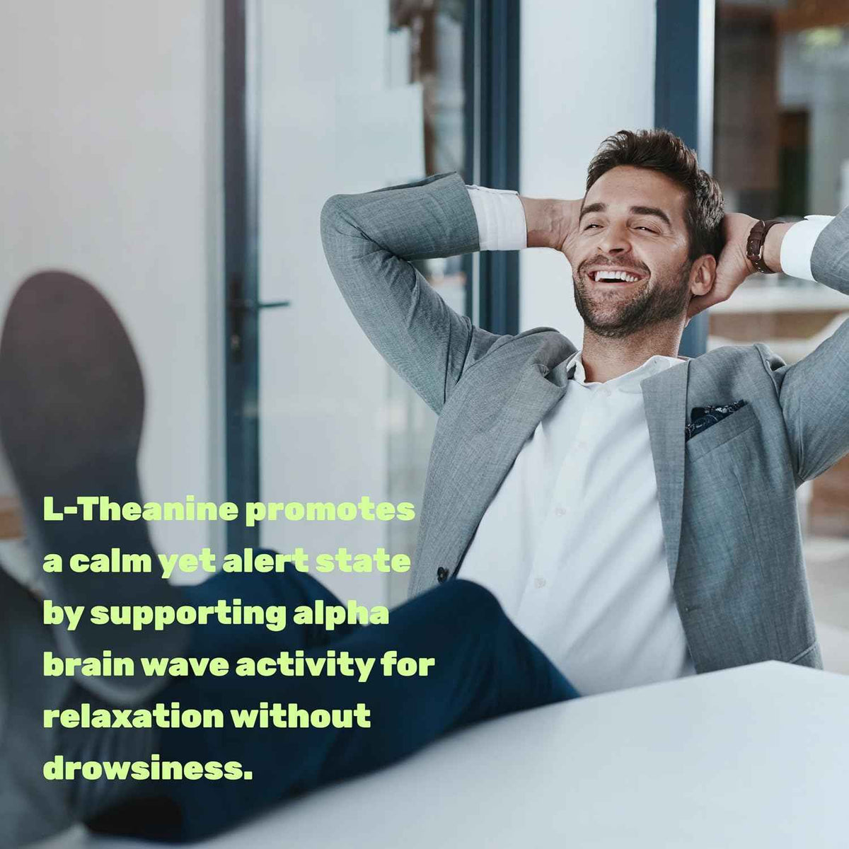 L-Theanine 400mg, 400 Capsules - Extra Strength Theanine Supplement - Amino Acids for Focus & Relaxation Support - Non-GMO & Gluten Free