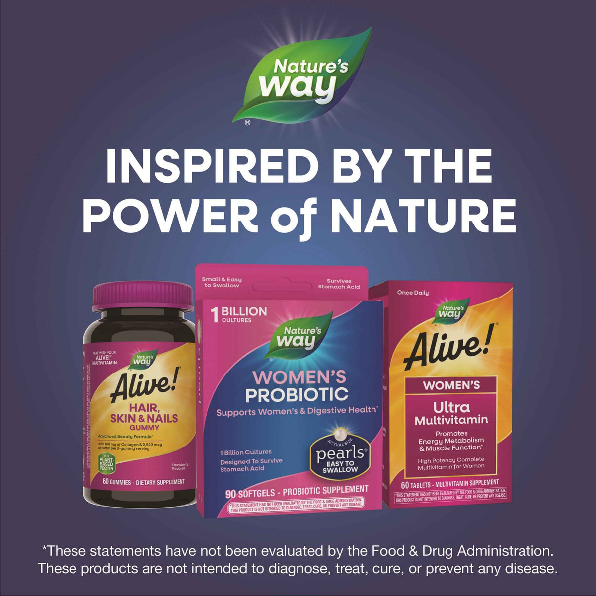 Nature's Way Women's Probiotic Pearls, Supports Women's and Digestive Health*, Protects Against Occasional Constipation & Bloating*, 1 Billion Live Cultures, 90 Softgels, (Pack of 2)