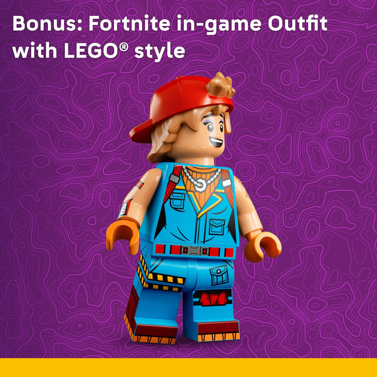 LEGO Fortnite Peely & Sparkplug’s Camp Kids Toy - Pretend Play and Video Game Building Set for Girls & Boys, Ages 7+ - Fortnite Toy Figures Peely, Sparkplug, & More - Gift Idea for Birthdays - 77075