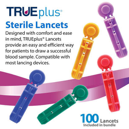 TRUENESS Blood Glucose Test Strips, 50 Count - Blood Glucose Test Strips Compatible with TRUENESS Family of Self Monitoring Blood Glucose Meters, Fast 5 Second Results