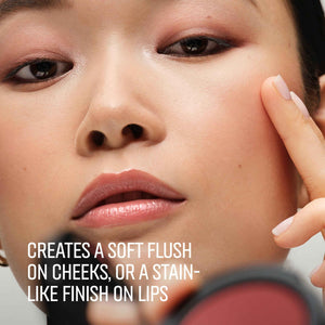 Bobbi Brown Pot Rouge | Multi-Use Cream Blush and Lip Tint | Dewy, Natural-Looking Flush for Cheeks and Lips | Mirrored Compact Travel-Size Face Makeup Blusher, Velvet Plum, 0.13 Ounce