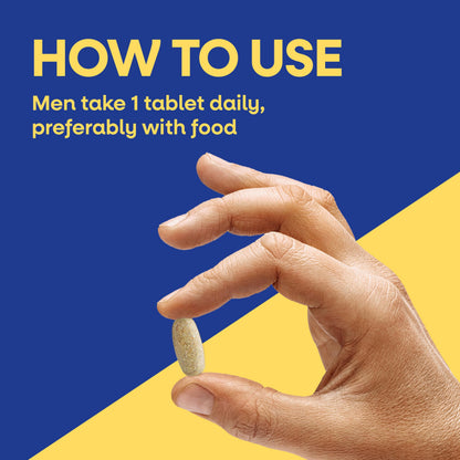 Nature's Way Alive! Ultra Potency Multivitamin for Men 50 Plus, Complete High Potency Formula with Vitamin D3, C, E, Methyl B12, Supports Cellular Energy, Heart, Brain, and Eye Health,* 150 Tablets