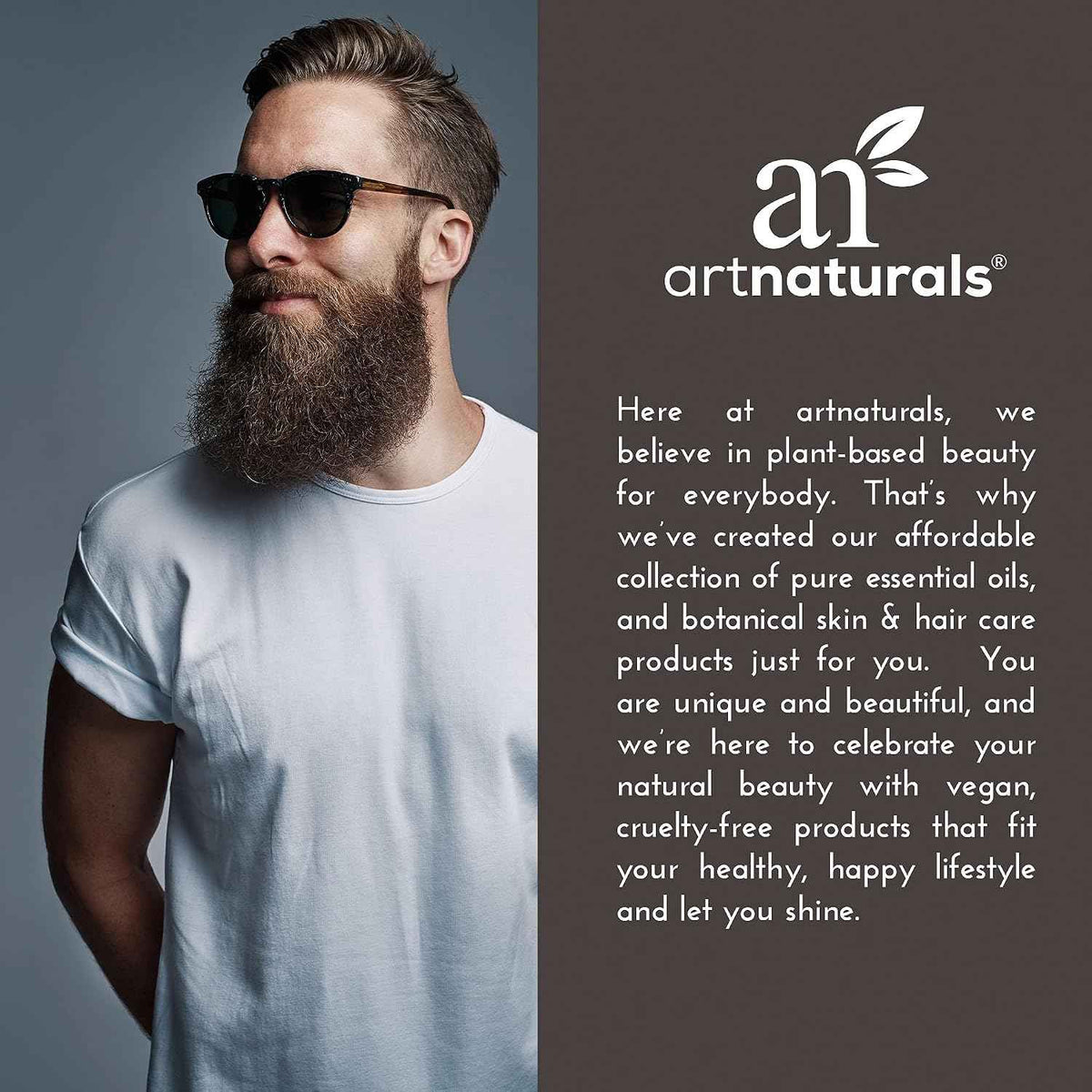 Artnaturals Beard Conditioner with Tea Tree & Jojoba Oil, 8 fl oz
