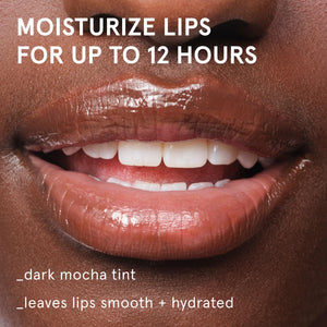 Glossier Balm Dotcom Hydrating Tinted Lip Balm - Universal Salve, Up to 12Hr Moisture for Dry Lips, Cuticles & Skin - Lanolin, Beeswax & Castor Oil - Espresso, Mocha Tint, 15ml GlossierBuy Supplements Australia