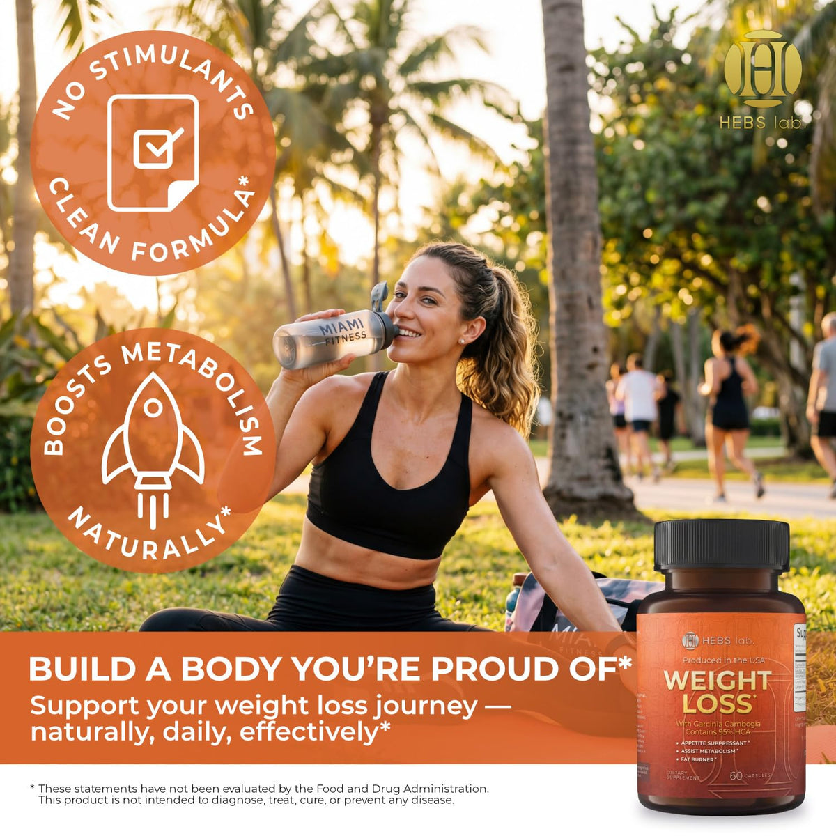 Weight Loss Pills for Women & Men – GLP-1 Support Diet Pills with Garcinia Cambogia - Effective Appetite Suppressant - Metabolism Booster – Belly Fat Burner for Men & Women - Made in the USA