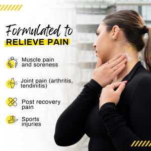 TIDL Cryotherapy Pain Relief Cream, 3 Oz, Targeted Neck Pain, Joint & Muscle Pain Relief with Organic, Plant-Based Menthol, Instant Cooling for Sport & Post Workout Full Body Recovery TIDLBuy Supplements Australia