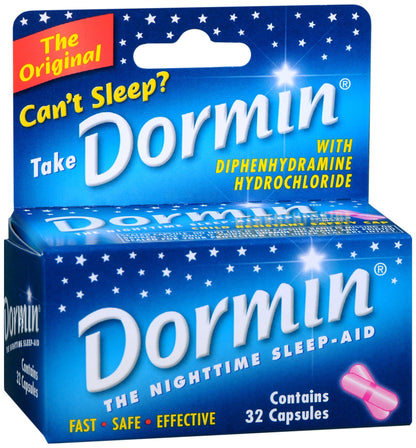 Dormin Nighttime Sleep Aid, 72 Capsules