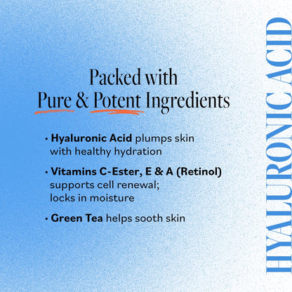 Derma E Hydrating Eye Cream (0.5 oz) – Firming & Lifting Hyaluronic Acid Treatment for Puffy Eyes, Fine Lines & Eyelids