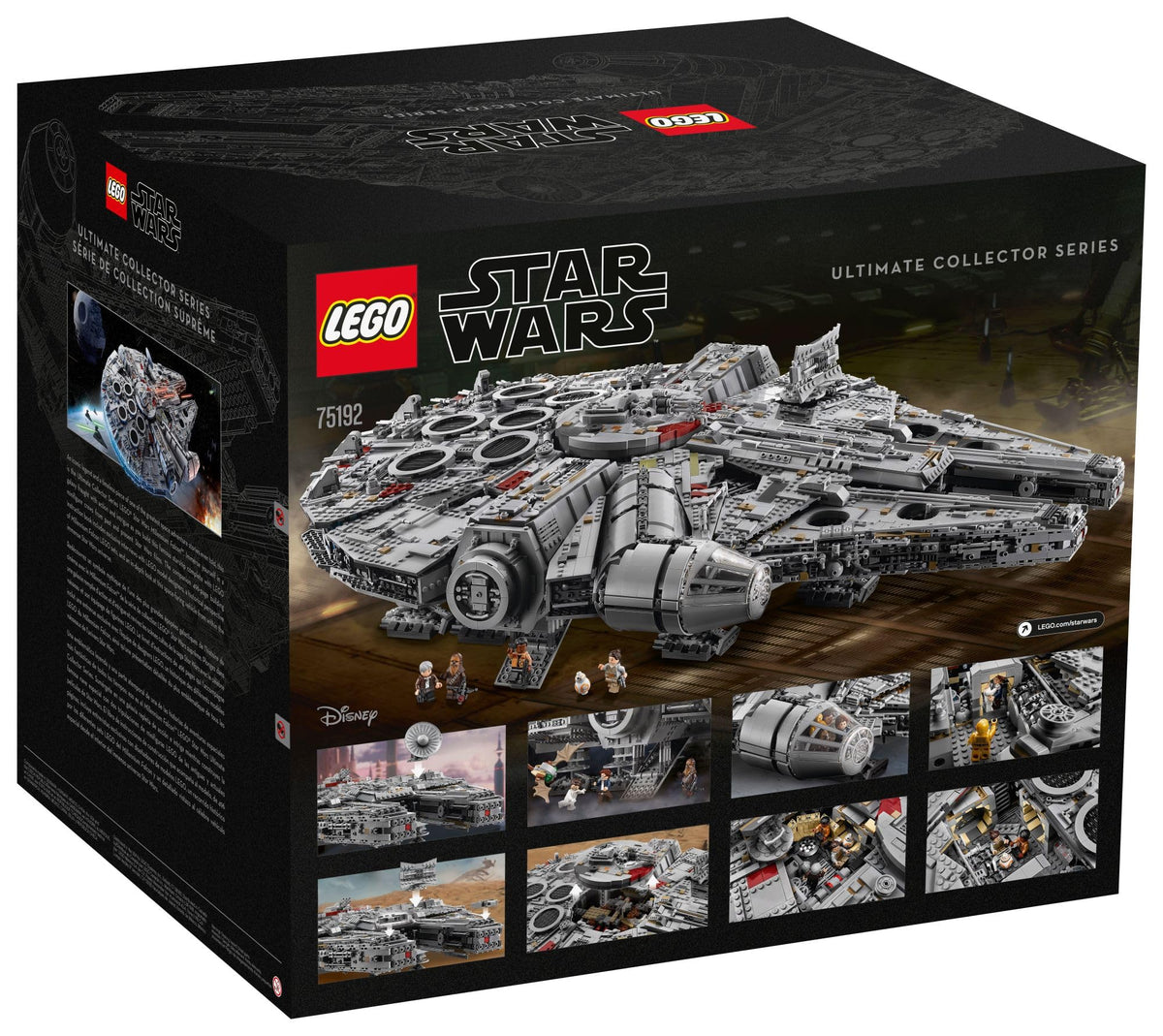 LEGO Star Wars Millennium Falcon - Building Set for Adults, Ages 16+ - Gift for Birthday - Movie Collectible Model Kit - Display in Home or Office - 75192