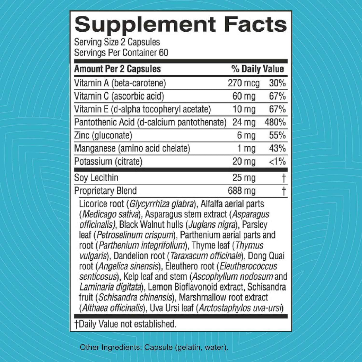 Nature's Sunshine Master Gland, 120 Capsules - Provides Complete Nutritional Support for Every Gland in the Body, Helps Support Energy Metabolism
