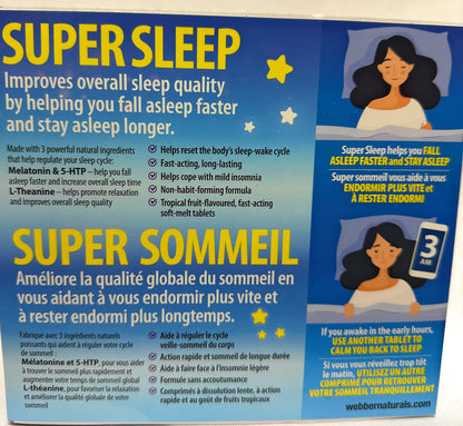 Super Sleep Advanced Sleep Formula – Costco exclusive