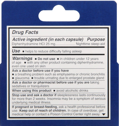 Dormin Nighttime Sleep Aid, 72 Capsules