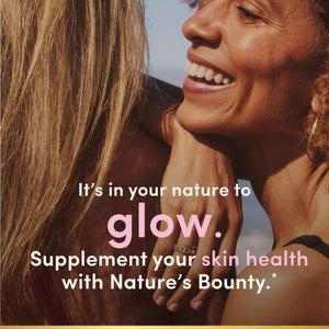 Nature’s Bounty Optimal Solutions Ultra Collagen Booster for Healthy-Aging Supplement, Resveratrol, Hyaluronic Acid - Collagen Capsules for Women, 48 Capsules