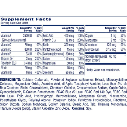 One A Day 1-A-Day Tabs Women's Meno Supp