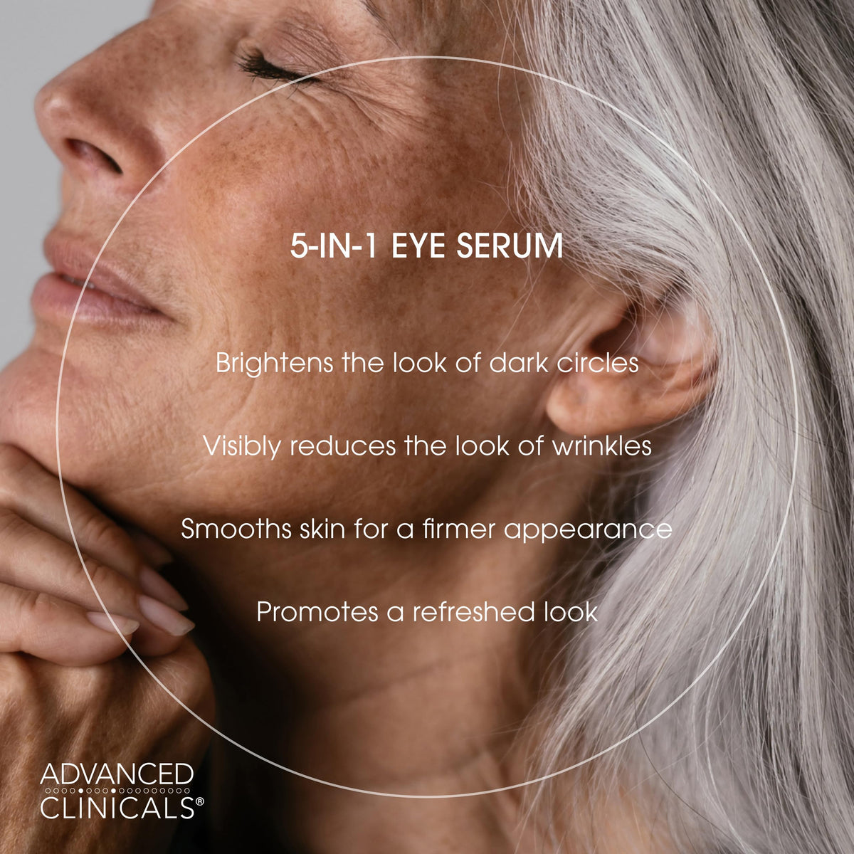 Advanced Clinicals 5-in-1 Multi-Benefit Eye Serum (60ml)