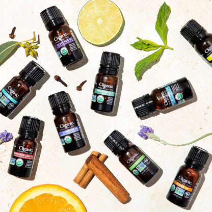 Cliganic Organic Peppermint Essential Oil - 100% Pure Natural for Aromatherapy Diffuser