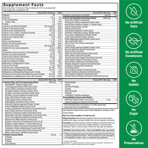 Force Factor Smarter Greens Superfoods Powder, 2-Pack, Supports Digestion and Bloating, Immunity, and Energy, Greens Powder with Probiotics, Digestive Enzymes, Antioxidants, and Fiber, 60 Servings Force FactorBuy Supplements Australia