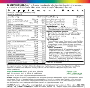 Rainbow Light Teen Multivitamin for Boys & Girls - 90 Caplets - with DermaComplex, Iron, Probiotics & Enzymes