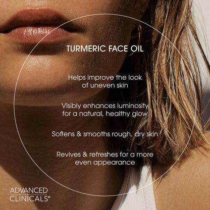 Advanced Clinicals Skin Plumping & Brightening Duo – Collagen + Turmeric (52ml x 2)