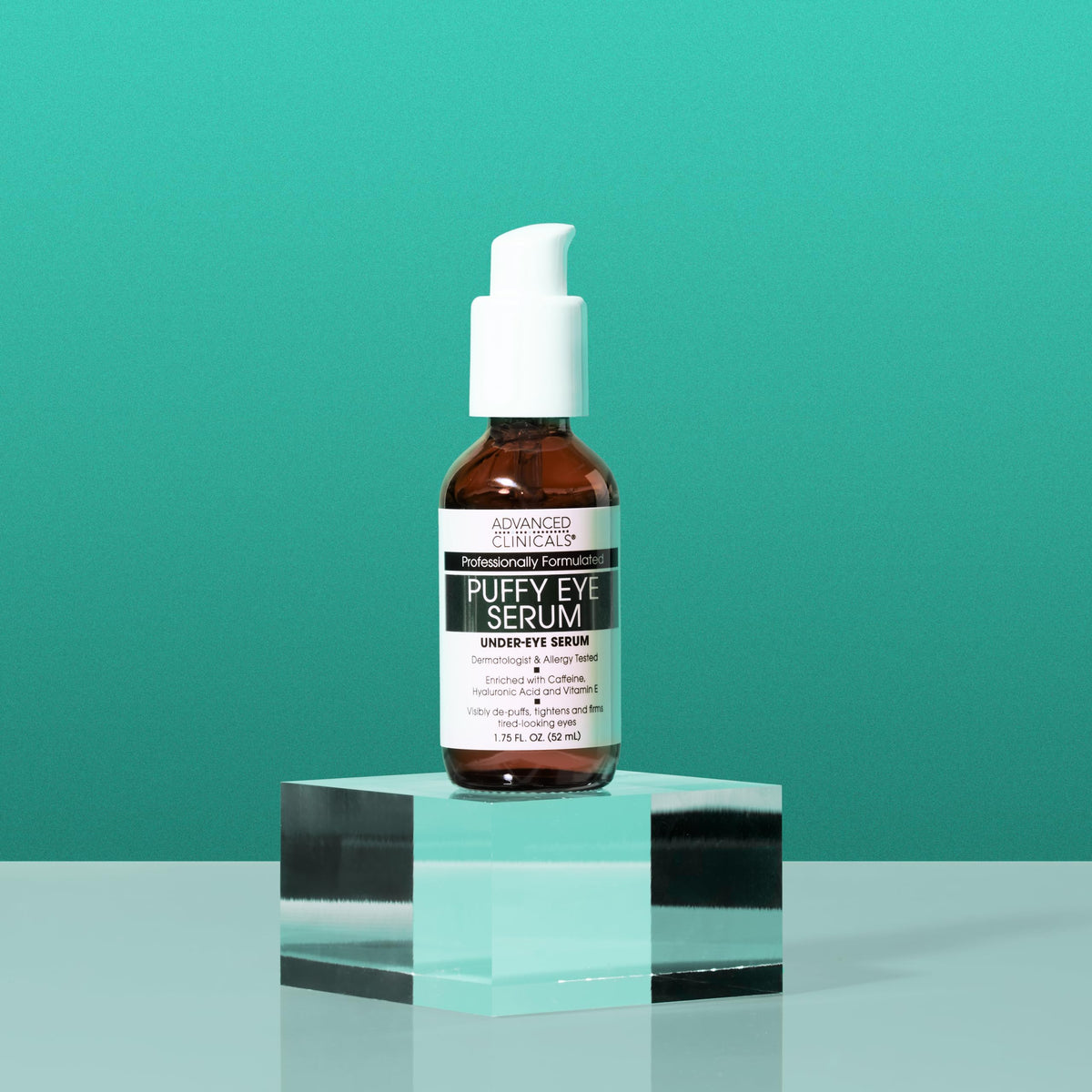 Advanced Clinicals Puffy Eye Serum – Vitamin C & Caffeine Duo (52ml x 2)