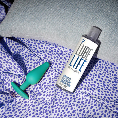 LUBELIFE Water Based Anal Lube, Personal Lubricant Toy Safe, 8 fl oz