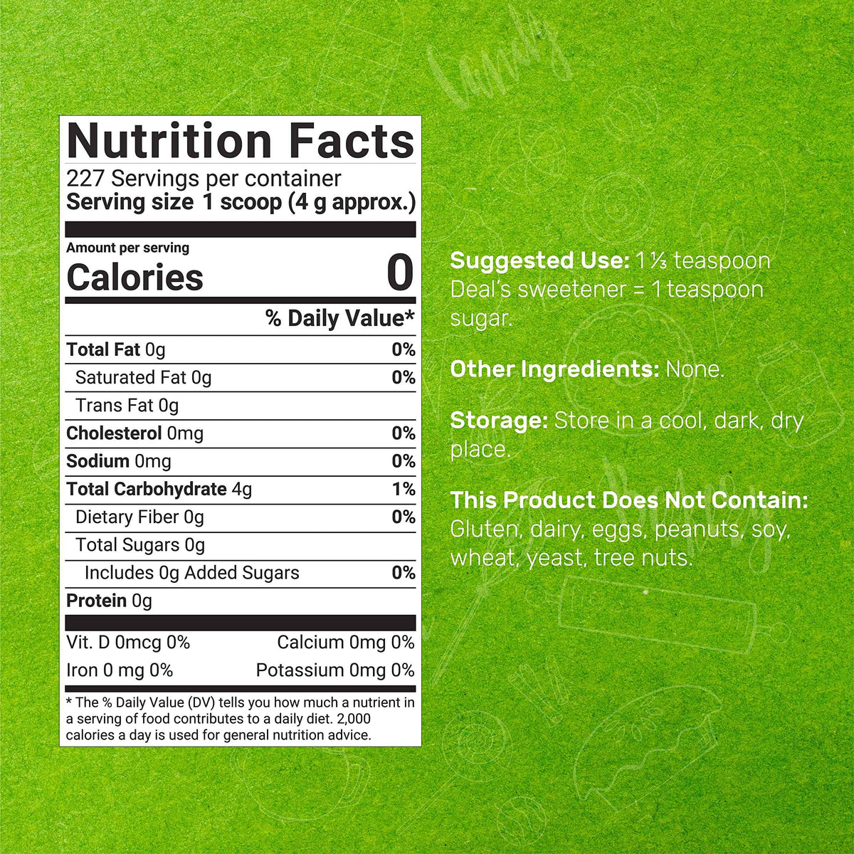 Allulose Sweetener 6 Pounds - Natural Sugar Substitutes, No Aftertaste - Keto Friendly, Vegan, Zero Net Carb, Zero Calorie - Great for Cooking & Baking