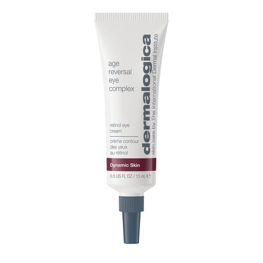 Professional 0.5 Fl Oz tube of Dermalogica Age Reversal Eye Complex, a high-performance retinol eye cream.