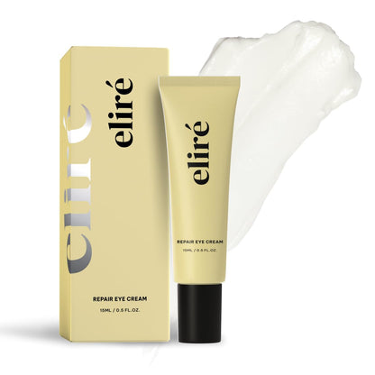 Eliré Repair Eye Cream 15ml bottle, a lightweight and fast-absorbing cream for strengthening the under-eye barrier and reducing aging signs.