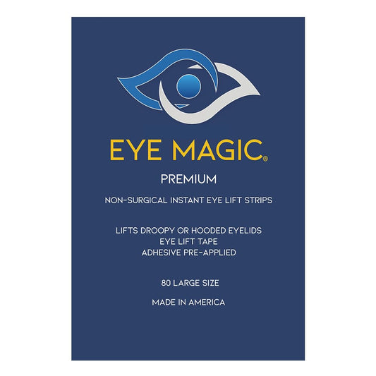 Eye Magic premium instant eyelid lift refill strips for droopy hooded and sagging eyelids L XL