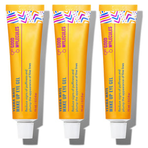 Good Molecules Yerba Mate Wake Up Eye Gel Pack of 3 15 ml each