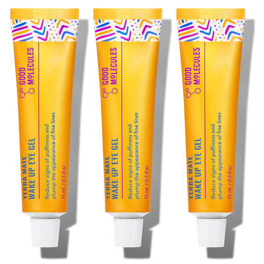 Good Molecules Yerba Mate Wake Up Eye Gel Pack of 3 15 ml each
