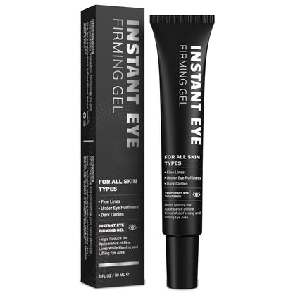 1 Fl Oz bottle of Instant Firming Eye Cream, a rapid-action treatment for tightening under-eye bags and reducing puffiness.