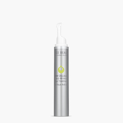 Juice Beauty Stem Cellular Anti-Wrinkle Eye Treatment bottle, an organic and vegan formula for youthful, bright eyes.