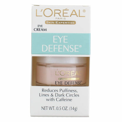 Pack of 2 L'Oreal Paris Dermo-Expertise Eye Defense Gel-Cream Jars (15ml each)