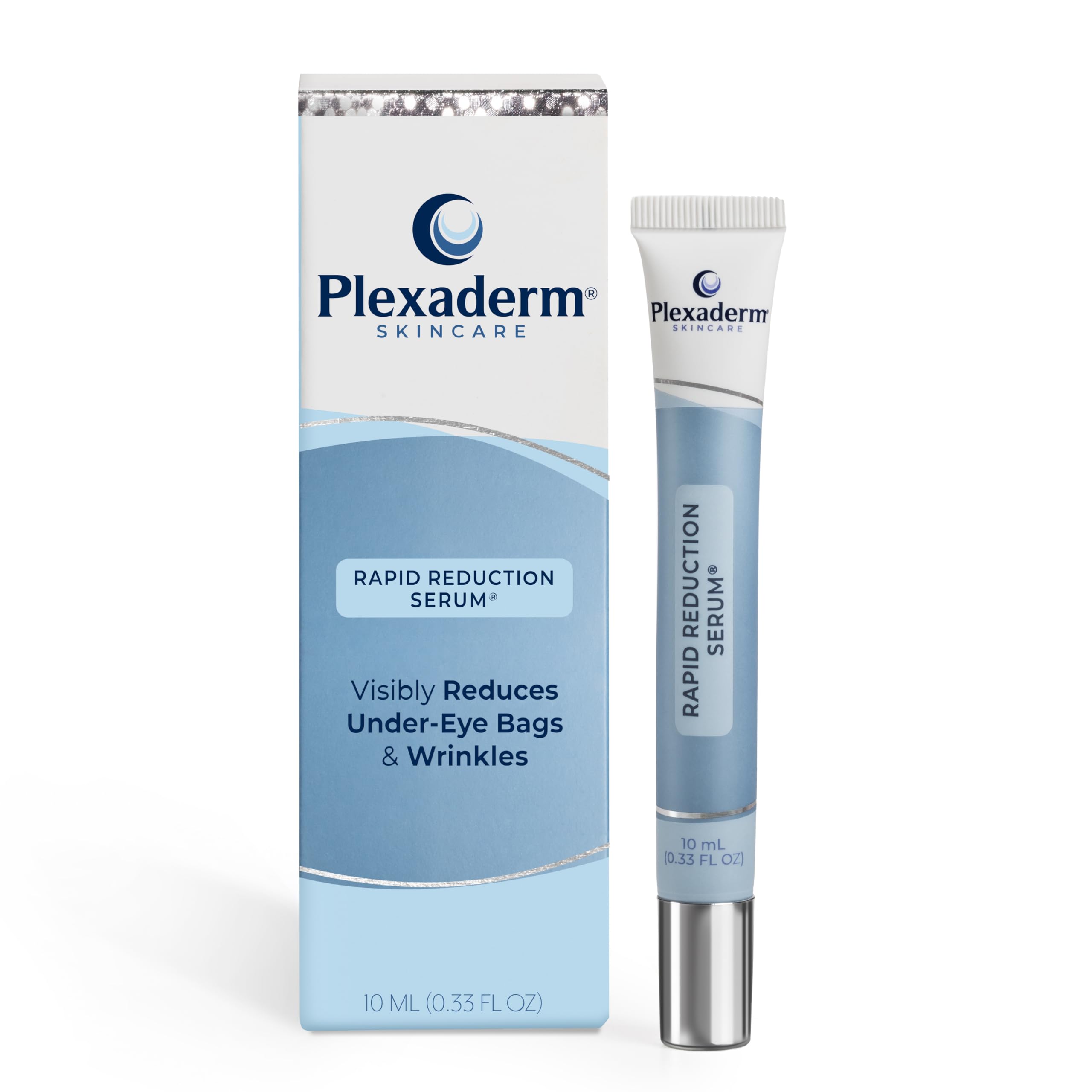 Plexaderm Rapid Reduction Eye Serum Full Size Tube - Instant Under-Eye Bag and Wrinkle Remover