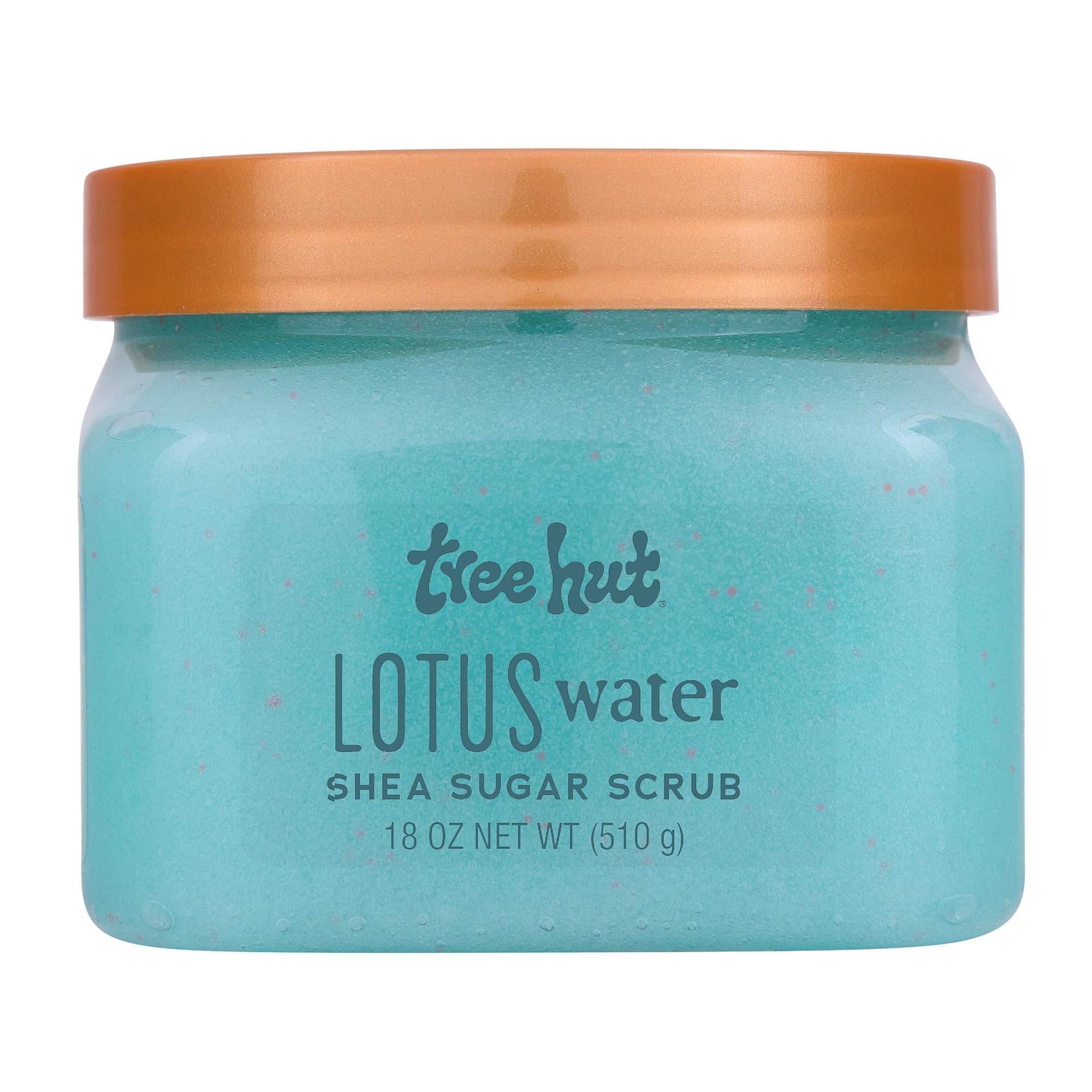 Tree Hut Lotus Water Shea Sugar Body Scrub 18 oz jar